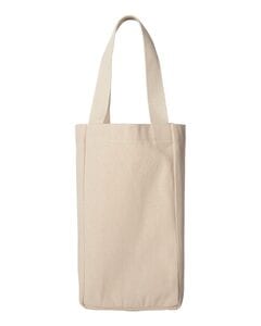 Liberty Bags 1726 - Double Bottle Wine Tote Natural