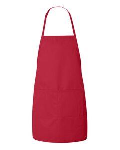 Liberty Bags 5505 - Long Butcher Block Apron Red