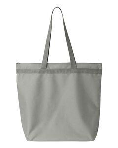 Liberty Bags 8802 - Recycled Zipper Tote Grey