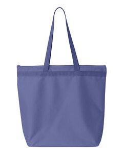 Liberty Bags 8802 - Recycled Zipper Tote Lavender