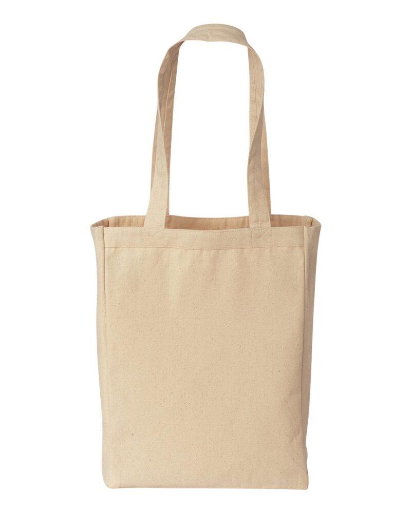 Liberty Bags 8861 - Gusseted 10 Ounce Cotton Canvas Tote