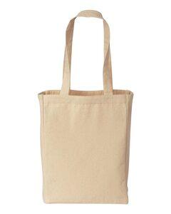 Liberty Bags 8861 - Gusseted 10 Ounce Cotton Canvas Tote Natural