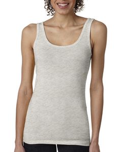 Next Level 3533 - Ladies' The Jersey Tank Light Heather Grey