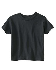 Rabbit Skins 3301J - Juvy Short Sleeve T-Shirt Black
