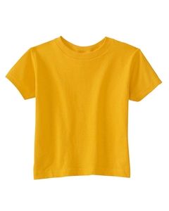 Rabbit Skins 3301J - Juvy Short Sleeve T-Shirt Gold