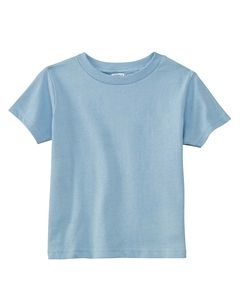 Rabbit Skins 3301J - Juvy Short Sleeve T-Shirt Light Blue