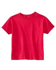 Rabbit Skins 3301J - Juvy Short Sleeve T-Shirt Red