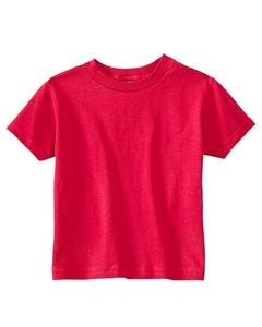 Rabbit Skins 3301T - Toddler Short Sleeve T-Shirt Red
