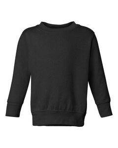 Rabbit Skins 3317 - Toddler/Juvy Crewneck Sweatshirt Black