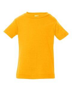 Rabbit Skins 3322 - Fine Jersey Infant T-Shirt Gold