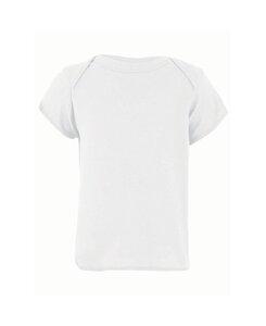 Rabbit Skins 3400 - Infant Lap Shoulder T-Shirt White