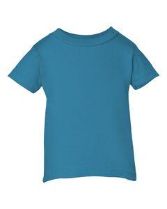 Rabbit Skins 3401 - Infant Short Sleeve T-Shirt Cobalt