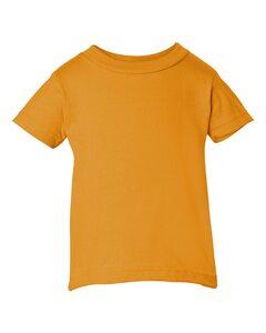 Rabbit Skins 3401 - Infant Short Sleeve T-Shirt Gold