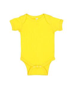 Rabbit Skins 4400 - Infant Lap Shoulder Creeper Yellow