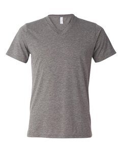 Bella+Canvas 3415 - Unisex Triblend V-Neck T-Shirt Grey Triblend
