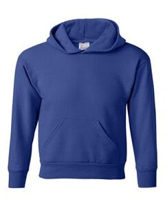 Hanes P473 - EcoSmart® Youth Hooded Sweatshirt Deep Royal