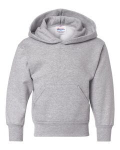 Hanes P473 - EcoSmart® Youth Hooded Sweatshirt Light Steel