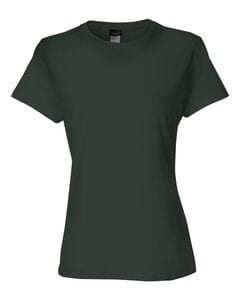 Hanes SL04 - Hanes® Ladies' Nano-T® Cotton T-Shirt Deep Forest