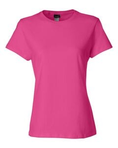 Hanes SL04 - Hanes® Ladies' Nano-T® Cotton T-Shirt Wow Pink