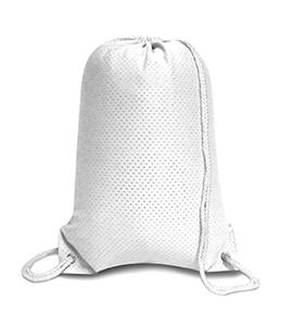 Liberty Bags 8895 - Jersey Mesh Drawstring Backpack White