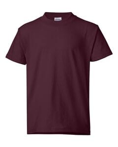 Hanes 5370 - Youth ComfortBlend® EcoSmart® T-Shirt Maroon