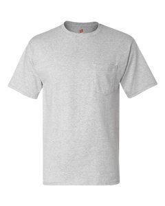 Hanes 5590 - T-Shirt with a Pocket Ash