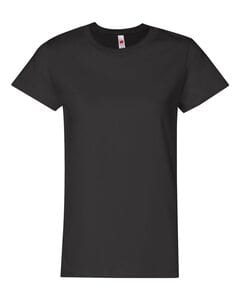 Hanes 5680 - Ladies' ComfortSoft® Heavyweight T-Shirt Black