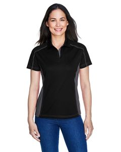 Ash City Extreme 75113 - Fuse Polos Ladies Snag Protection Plus Color-Block Polos 