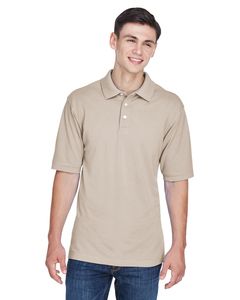 Harriton M265 - Men's 5.6 oz. Easy Blend Polo Stone