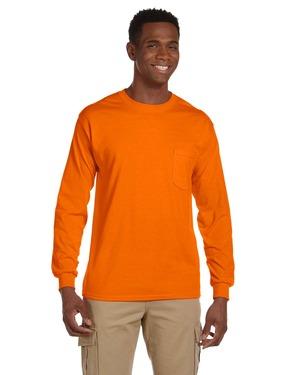 Gildan G241 - Ultra Cotton® 6 oz. Long-Sleeve Pocket T-Shirt