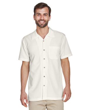 Harriton M560 - Mens Barbados Textured Camp Shirt