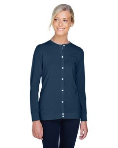 Devon & Jones DP181W - Perfect Fit Ladies Ribbon Cardigan