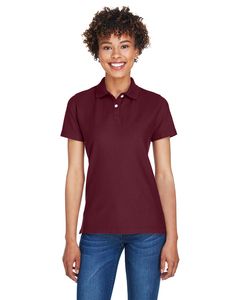 Devon & Jones DG150W - Ladies DRYTEC20 Performance Polo Burgundy