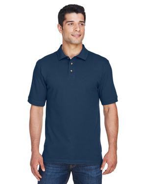 Harriton M200 - Mens 6 oz. Ringspun Cotton Piqué Short-Sleeve Polo