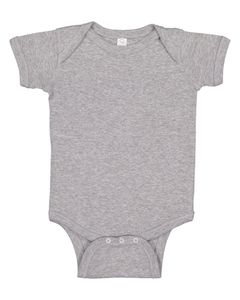 Rabbit Skins 4400 - Infant 5 oz. Baby Rib Lap Shoulder Bodysuit