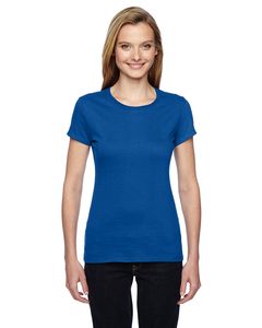 Fruit of the Loom SSFJR - Ladies 4.7 oz., 100% Sofspun Cotton Jersey Junior Crew T-Shirt