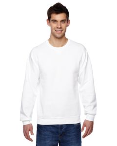 Fruit of the Loom SF72R - 7.2 oz. Sofspun Crewneck Sweatshirt White