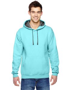 Fruit of the Loom SF76R - 7.2 oz. Sofspun Hooded Sweatshirt Scuba Blue