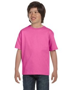 Gildan G800B - DryBlend® Youth 5.5 oz., 50/50 T-Shirt Azalea