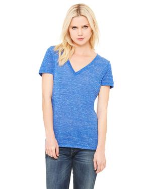 Bella+Canvas B6035 - Ladies Jersey Short-Sleeve Deep V-Neck T-Shirt