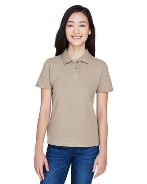 Harriton M200W - Ladies 6 oz. Ringspun Cotton Piqué Short-Sleeve Polo