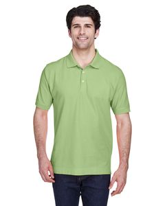 Devon & Jones D100 - Men's Pima Piqué Short-Sleeve Polo Lime