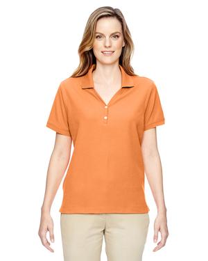 Devon & Jones D100W - Ladies Pima Piqué Short-Sleeve Y-Collar Polo