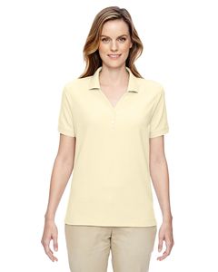 Devon & Jones D100W - Ladies Pima Piqué Short-Sleeve Y-Collar Polo