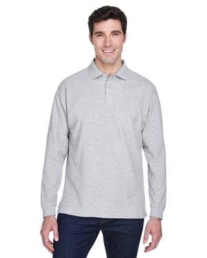 Devon & Jones D110 - Mens Pima Piqué Long-Sleeve Polo