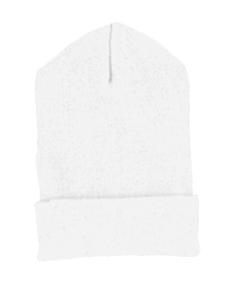 Yupoong 1501 - Cuffed Knit Cap White