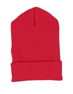 Yupoong 1501 - Cuffed Knit Cap Red