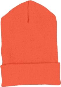 Yupoong 1501 - Cuffed Knit Cap Orange