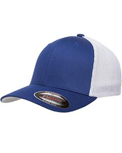 Flexfit 6511 - 6-Panel Trucker Cap Royal/White