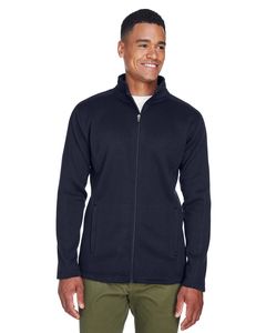 Devon & Jones DG793 - Men's Bristol Full-Zip Sweater Fleece Jacket Navy